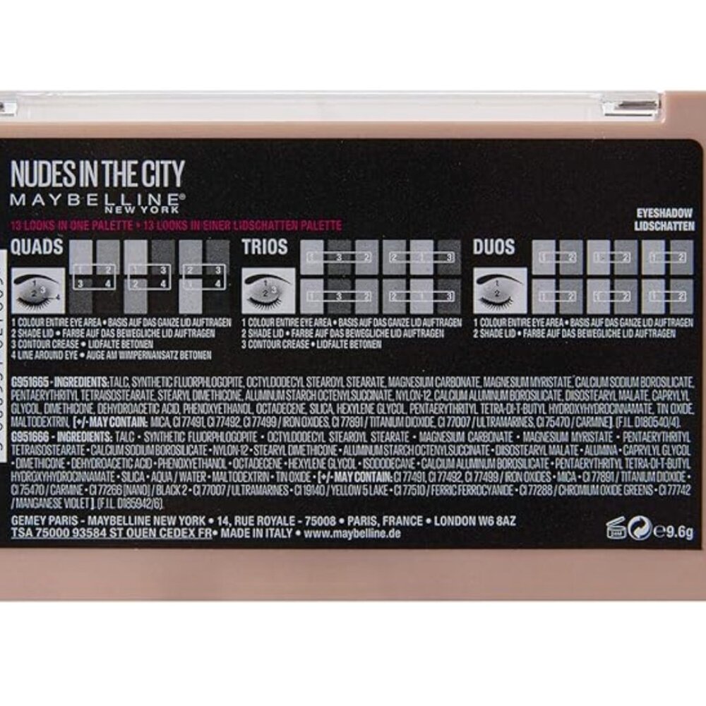 Nudes In The City - Eyeshadow Palette - Picture 8 of 8